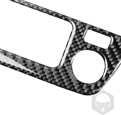 NVCNX Real 3K Carbon Fiber Rear Central Armrest Cover Decal Car Interior Trim Accessories for Chevrolet Corvette C7 Z06 2014 2015 2016 2017 2019 Black 1PC in Saudi Arabia