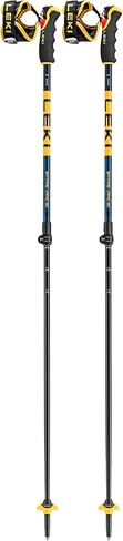 LEKI Spitfire Vario 3D Adjustable Lightweight Aluminum Ski Poles for Alpine & Backcountry Skiing in Saudi Arabia