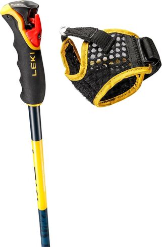 LEKI Spitfire Vario 3D Adjustable Lightweight Aluminum Ski Poles for Alpine & Backcountry Skiing in Saudi Arabia