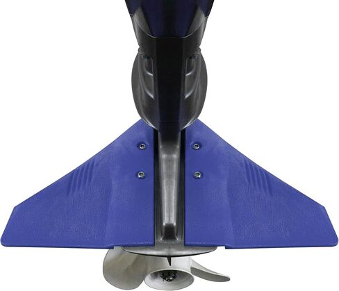 QuickMarine Boat Hydrofoil Stabilizer for Marine Outboard and Sterndrive Motors made of PA66 Plastic Grey in Kuwait