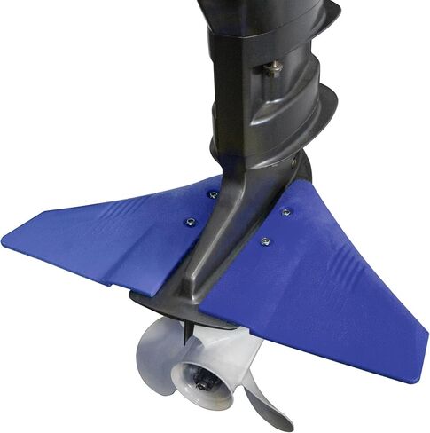 QuickMarine Boat Hydrofoil Stabilizer for Marine Outboard and Sterndrive Motors made of PA66 Plastic Grey in Kuwait