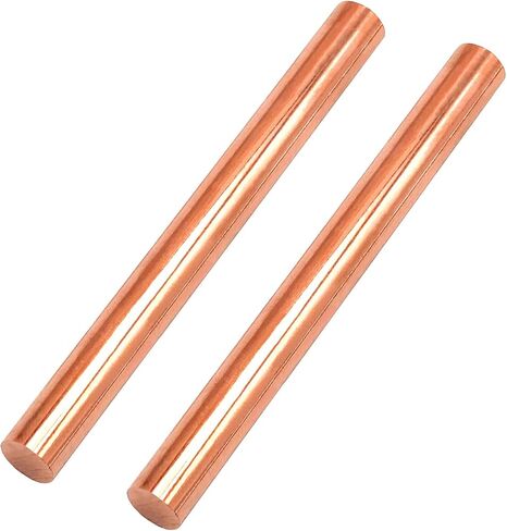 1pcs Pure Copper Round Rod 3/4inch Dia 3.94inch Length Bare Copper Metal Rod Solid Copper Rod Lathe Bar Stock for DIY Metal Crafts Metal Working Hobbies(100x20mm) in Kuwait