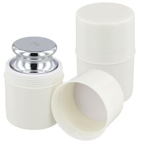 2PCS M1 2Kg Calibration Weights, High Precision Steel Gram Weights, Chrome Finish Scale Weights for Digital Scale
