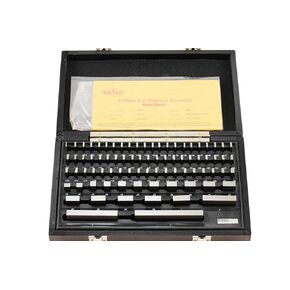 Shars Grade Economy 81 PCS Rectangular Gage Block Set with NIST traceable certificate 303-5311C M)