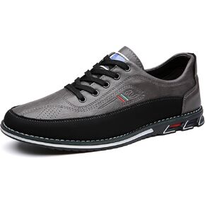Mens Dress Sneakers Gatsby Shoes Oxford Derby Casual Shoes Lace-Up Loafers for Business Driving Office Walking