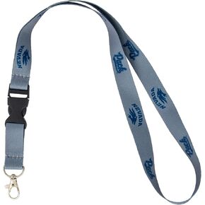 Desert Cactus University of Nevada Reno Lanyard UNR Wolf Pack Car Keys ID Badge Holder Keychains Detachable Breakaway Snap Buckle Lanyards (Gray)