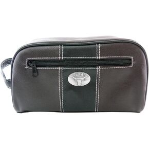 NCAA Texas Longhorns Zep-Pro Toiletry Concho Bag, Brown