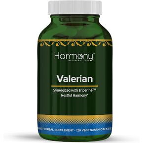 Valerian Ayurvedic Promotes Rest Sleep Relaxes Muscles 120 Vegetarian Capsules