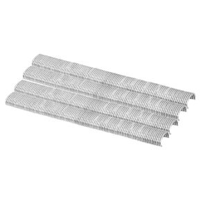 uxcell 15 Gauge C Ring Staples, 16.9Inner Outside Crown 8.7mm Height 18000 Pcs Galvanized Steel for C Ring Pliers, White