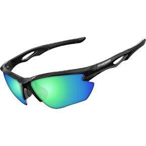 UPANBIKE Cycling Sunglasses Polarized UV400 Running Sunglasses TR90 Unbreakable Frame Sports Sunglasses