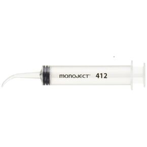 3072331 Curved Tip Syringe, 12 mL, 0.5" Height, 0.5" Wide, 4" Length, 12 cu. in, Plastic (Pack of 4)