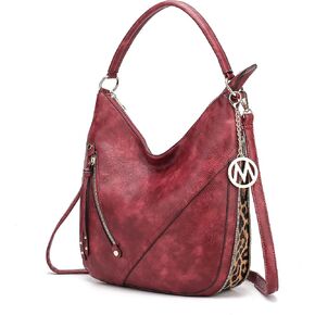 MKF Collection Hobo Purses for Women – PU Leather Handbag Womens Hobo Shoulder bag – Fashion Top Handle