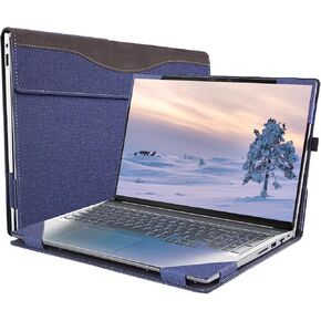 for Laptop Lenovo Yoga Pro 7 14IMH9 14AHP9 & Lenovo Yoga Pro 7 (14IRH8 14ARP8 14APH8) Laptop Protective Sleeve, 2-in-1 PU Leather Case (Dark Gray) in Kuwait