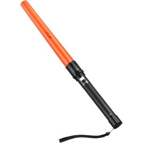 UltraFire 19 Inch Traffic Wand, Cone Flashlight with 3 Modes, Signal Wand for Traffic Control, Parking, Car Directing, Airport UF-806 1 Pack