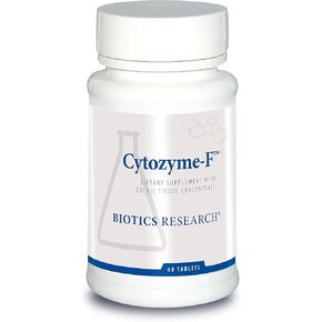 Biotics Research Cytozyme F Female Support Formula, Supports Endocrine Function, Glandular Health, Women’s Health, Potent Antioxidant Activity, SOD, Catalase. 60 Tablets