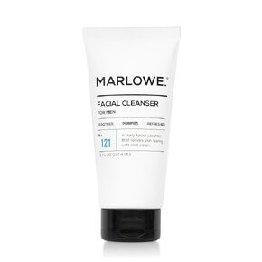 No. 121 Facial Cleanser 6 oz, Daily Mens Face Wash with Natural Extracts & Antioxidants, Soothes, Purifies, Refreshes, Thick Lather, Fresh Woodsy Scent