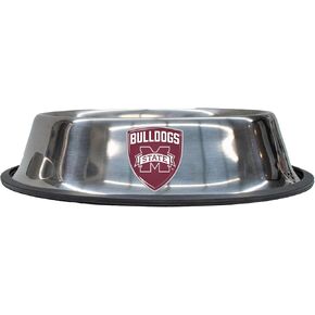 Littlearth NCAA Mississippi State Bulldogs Everyday Pet Bowl, Small