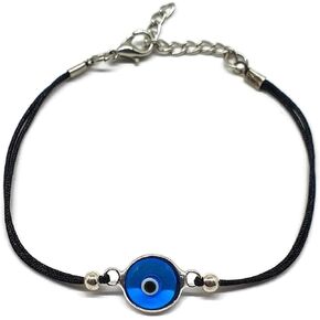 MYSTIC JEWELS by Dalia Classic Lucky Turkish Eye Bracelet for Men and Women - for Good Luck