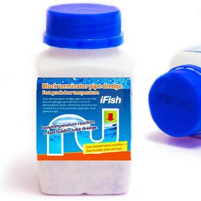 Pipe Dredge Deodorant, Magic Powder Drain Clog Remover, Pipe Powder Dredge Agent for Kitchen Sink Toilet Bowl Cleaner Bubble Bombs Quick Foaming（1pcs）