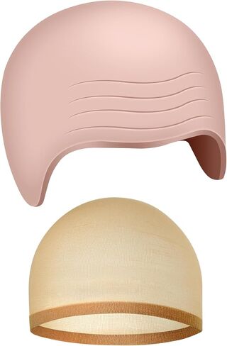 2/4/6/8 Pack Halloween Bald Cap for Woman, Makeup Latex Bald Caps Nylon Bald Head Wig Cap for Halloween Party Adult in Saudi Arabia