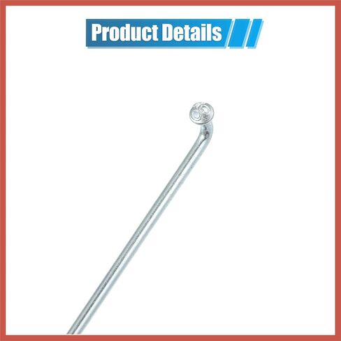 ACROPIX 36 قطعة 14G J Bend دراجة المتحدث المجلفن 185 مللي متر 7.28 "دورة المتحدث مع الحلمات النحاسية الصلب المتحدث لدراجة هوائية جبلية قطع غيار السيارات in Saudi Arabia