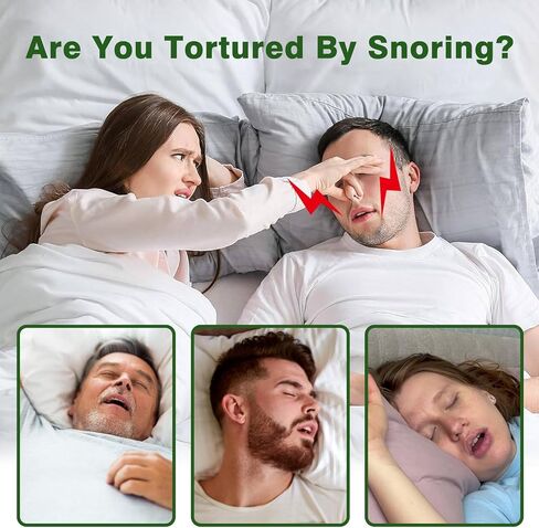 حزام ذقن مضاد للشخير للنوم، أجهزة مريحة لتوقف التنفس أثناء النوم تأتي مع حزام تمديد، حزام فك لتدفق الهواء، حل قابل للتنفس لوقف الشخير للرجال والنساء، أسود in Kuwait