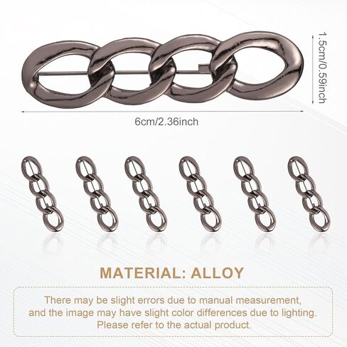 6 قطعة دبابيس زر جان، أزرار خصر قابلة للتعديل، مشبك شد الخصر قابل للإزالة، لا حاجة للخياطة in Kuwait