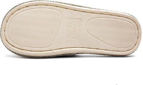 Linen and Cloth Slippers Indoor House Slippers All Seasons Silent Slippers Unisex Blue EU 39-40 in Saudi Arabia