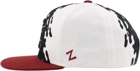 ZHATS NCAA Officially Licensed Hat Flat Snapback Z11 Retro Paintbrush in Saudi Arabia
