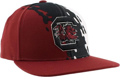 ZHATS NCAA Officially Licensed Hat Flat Snapback Z11 Retro Paintbrush in Saudi Arabia