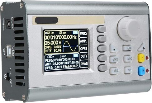 JDS2900-60M مولد DDS وظيفة مولد التردد المنخفض 2CH وظيفة مصادر الموجي التعسفي AC100-240V (قابس الولايات المتحدة) in Saudi Arabia