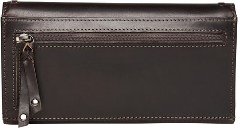 Hope RFID Leather Laced Wallet (Dark Mahogany) in Kuwait