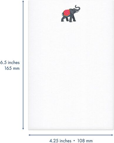 4x6 Nautical Blue Boat Anchor Notepad – Fine Stationery for Office Desk and Kitchen Counter; Thoughtful Gift for Mom, Dad, Son, Daughter, Friend in Saudi Arabia