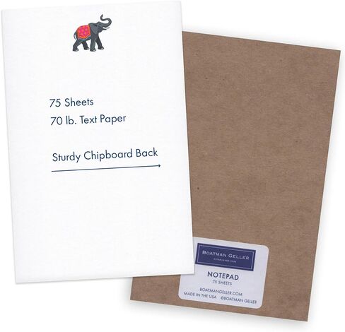 4x6 Nautical Blue Boat Anchor Notepad – Fine Stationery for Office Desk and Kitchen Counter; Thoughtful Gift for Mom, Dad, Son, Daughter, Friend in Saudi Arabia