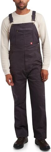 Firestone Men's Overalls - Quilted Lining Twill Water Resistant Bib Overalls Jumpsuit - Insulated Overalls for Men (M-XXL) in Saudi Arabia