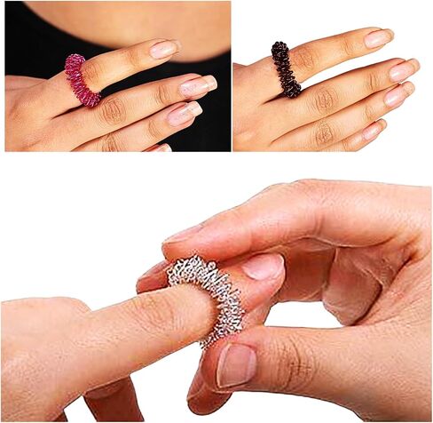 Acupressure Health Care Dr. Roll 3-in-1 ACU Relief Pain Solution for Foot, Hand and Back Pain Relief with Sujok Ring, Power Thumb for Palm and Finger-AR01 in Saudi Arabia