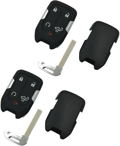 Replacement Smart Keyless Entry Remote Control Key Fob Case Cover for GMC Yukon Chevy Tahoe Suburban Tahoe HYQ1AA Car Key Fob Shell (6 Button) in Saudi Arabia