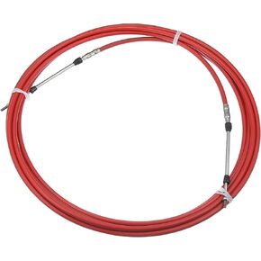 Motoforti 1pcs 40ft 12 Meter 472 Inch Marine Type 3300 / 33C Throttle Shift Remote Control Box Cable for Yamaha Outboard Engine Boat Motor Steering System Red