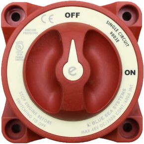 Blue Sea 9003e e-Series Battery Switch Single Circuit ON/OFF