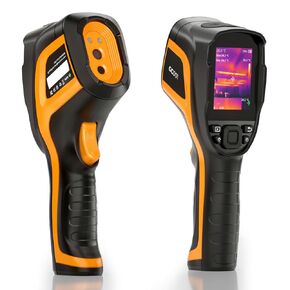 Handheld Thermal Imaging Camera, 256 x 192 IR High Resolution, Infrared Camera with PC Analysis and Video Recording Supported, 12h Battery Life Thermal Imager with 32GB SD Card