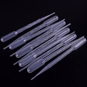 500pcs 0.5ml Plastic Transfer Pipettes Eye Dropper, Disposable Essential Oils Pipettes Dropper Makeup Tool Science and Lab