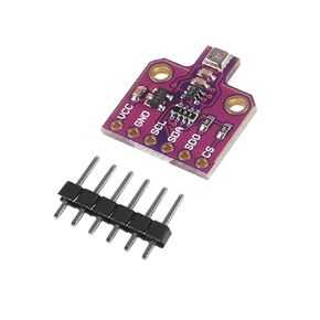 BME680 Digital Temperature Humidity Sensor Module 4 in 1 Sensor 3.3V/5V High Precision Environmental Monitoring Sensor with SPI IIC