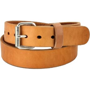 Daltech Force® Roughcut® - Concealed Carry CCW Natural Leather Gun Belt 15-17 oz Full Grain Leather Belt