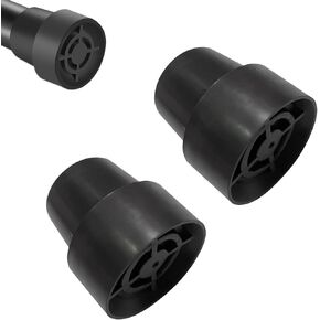 Trampoline Leg Cap Tips,6 Pieces Mini Trampoline Legs Rubber Caps Fits 1 Inch Inside Diameter Trampoline Leg Chair Leg