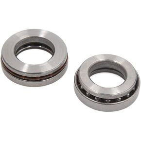 uxcell 2pcs Silver Tone Motorcycle Steering Stem Thrust Ball Roller Bearing for GN-125