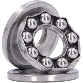 10PCS Plane Thrust Ball High Accuracy Detachable Miniature Axial Metal Bearing Kit (51100)