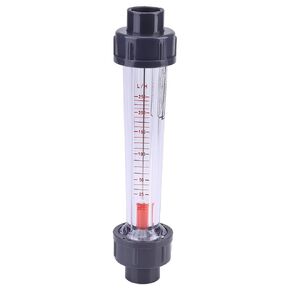 Flowmeter Rotameter Plastic Tube Type LZS-15 25-250L/H Instantaneous Water Liquid Flow Meter DN15 1/2"