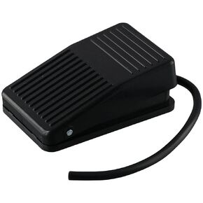 10A 250VAC Momentary Nonslip Plastic Foot Pedal Switch SPDT NO NC Handsfree Foot Switch with 10cm Cable