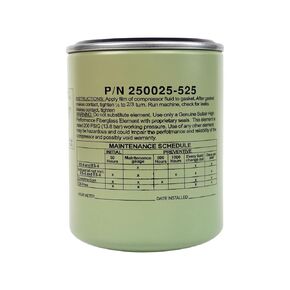 Oil Filter 250025-525 Compatible witn Air Compressor, Air Compressor System Replacement Parts