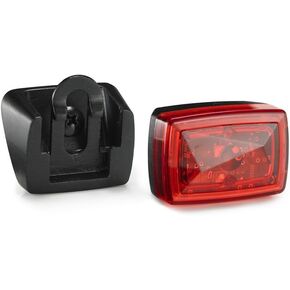 Bern Asteroid Unisex Adult Bike Helmet Light - Black - Bike Helmet Light Rear - Water Resistant Light